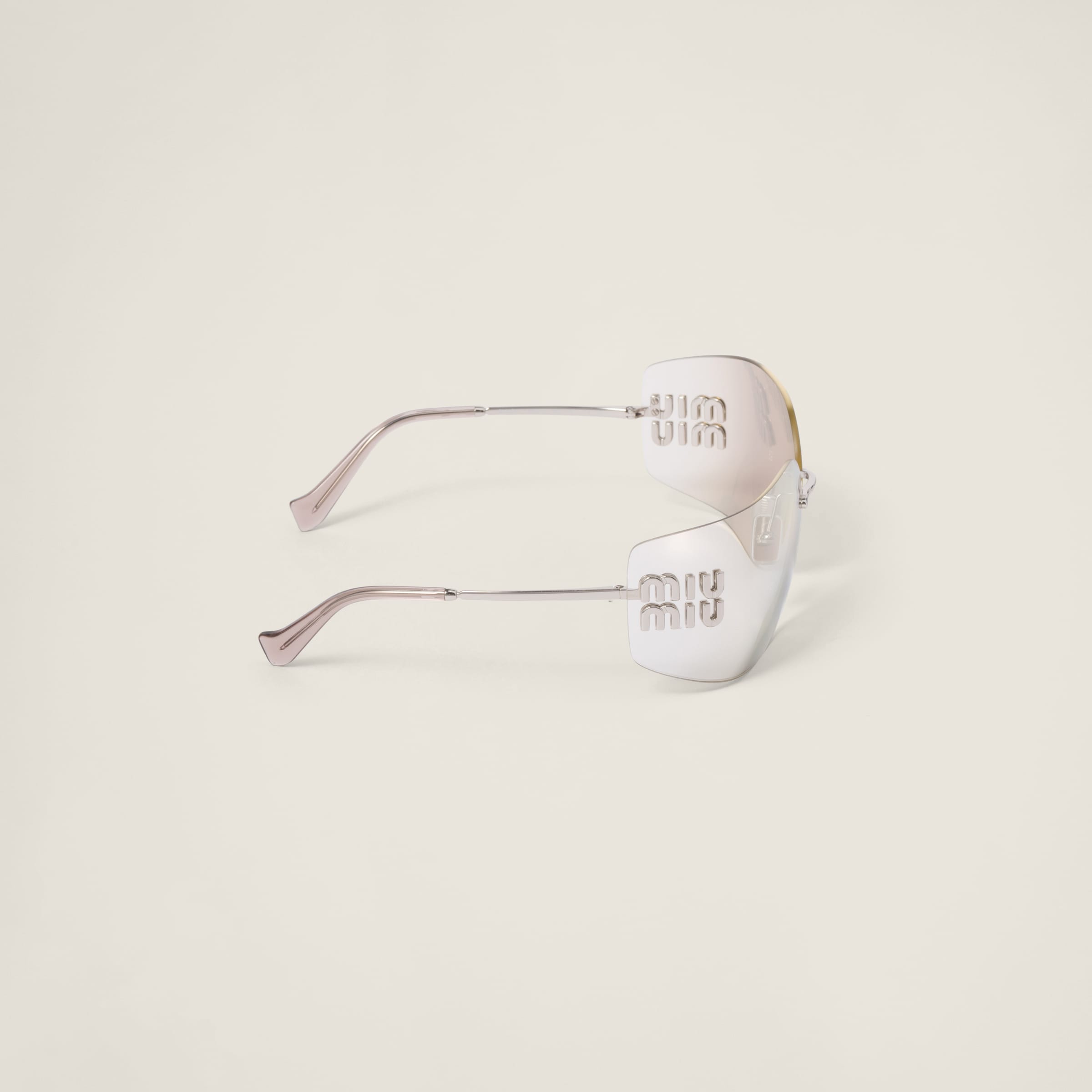 Light Gold Lenses Miu Miu Runway Sunglasses | Miu Miu