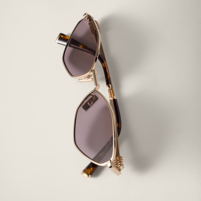 Miu Miu Logo sunglasses