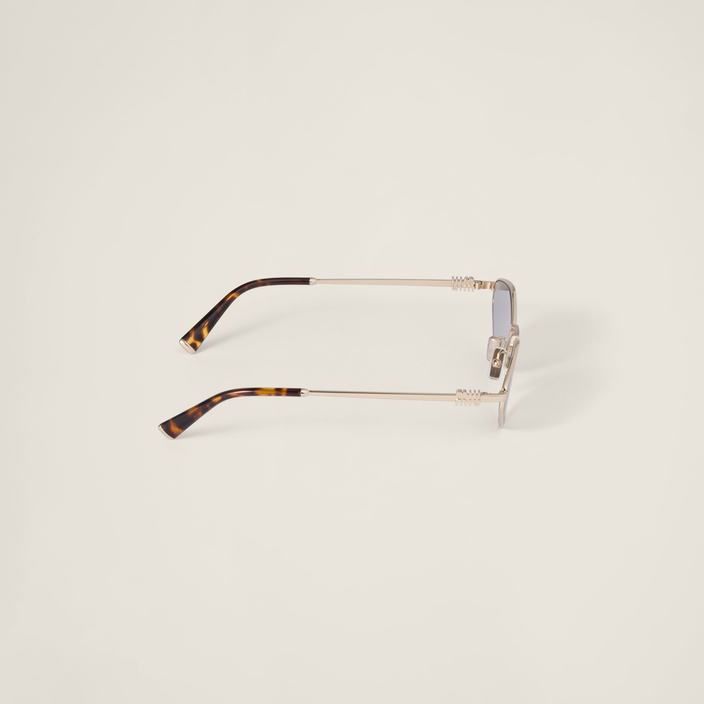 Miu Miu Miu Regard Sunglasses In Light Gray Lenses