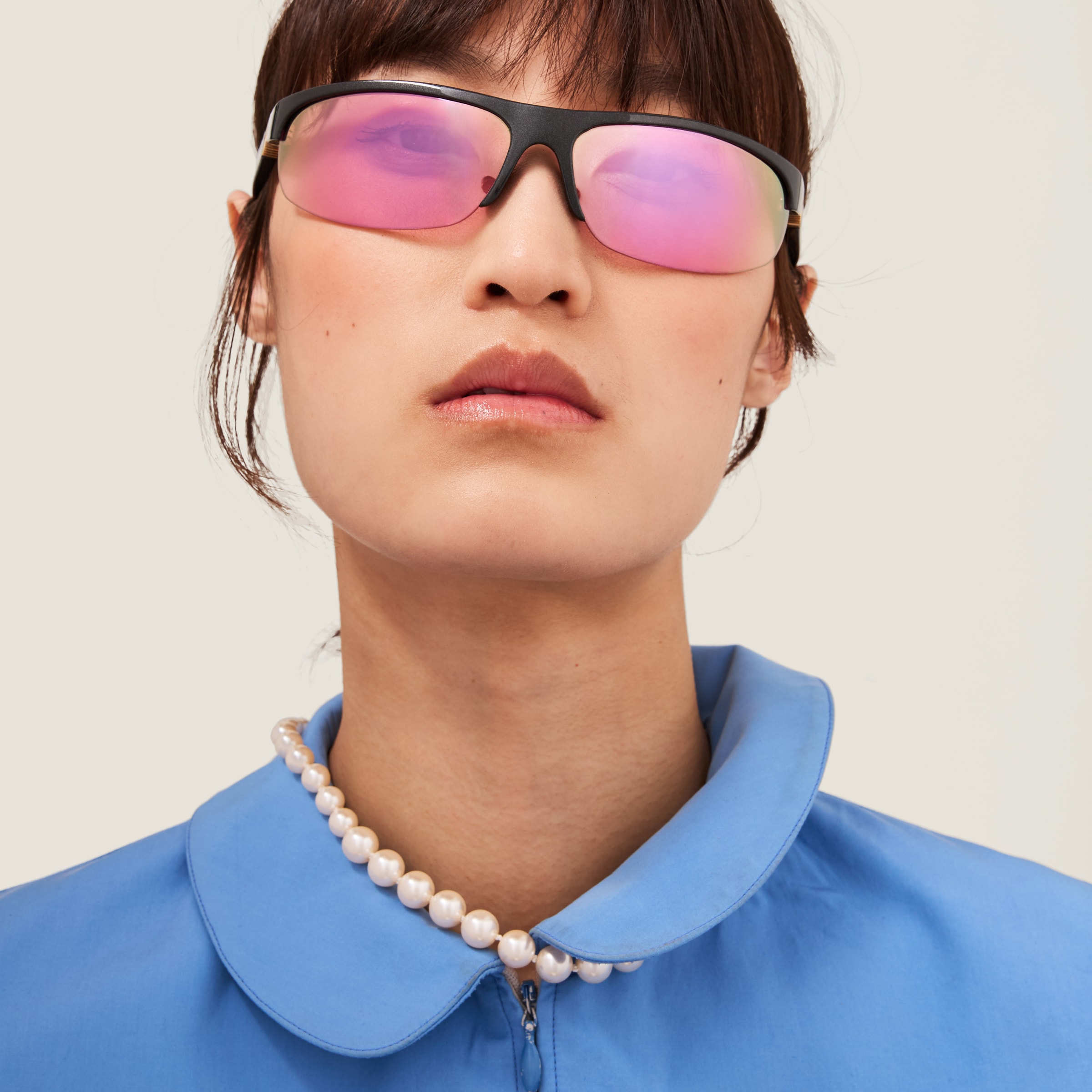 送料関税込 MIU MIU ミュウ ノクターン サングラス ピンクミラー ピンクミラーレンズ ミュウ ノクターン サングラス | Miu Miu