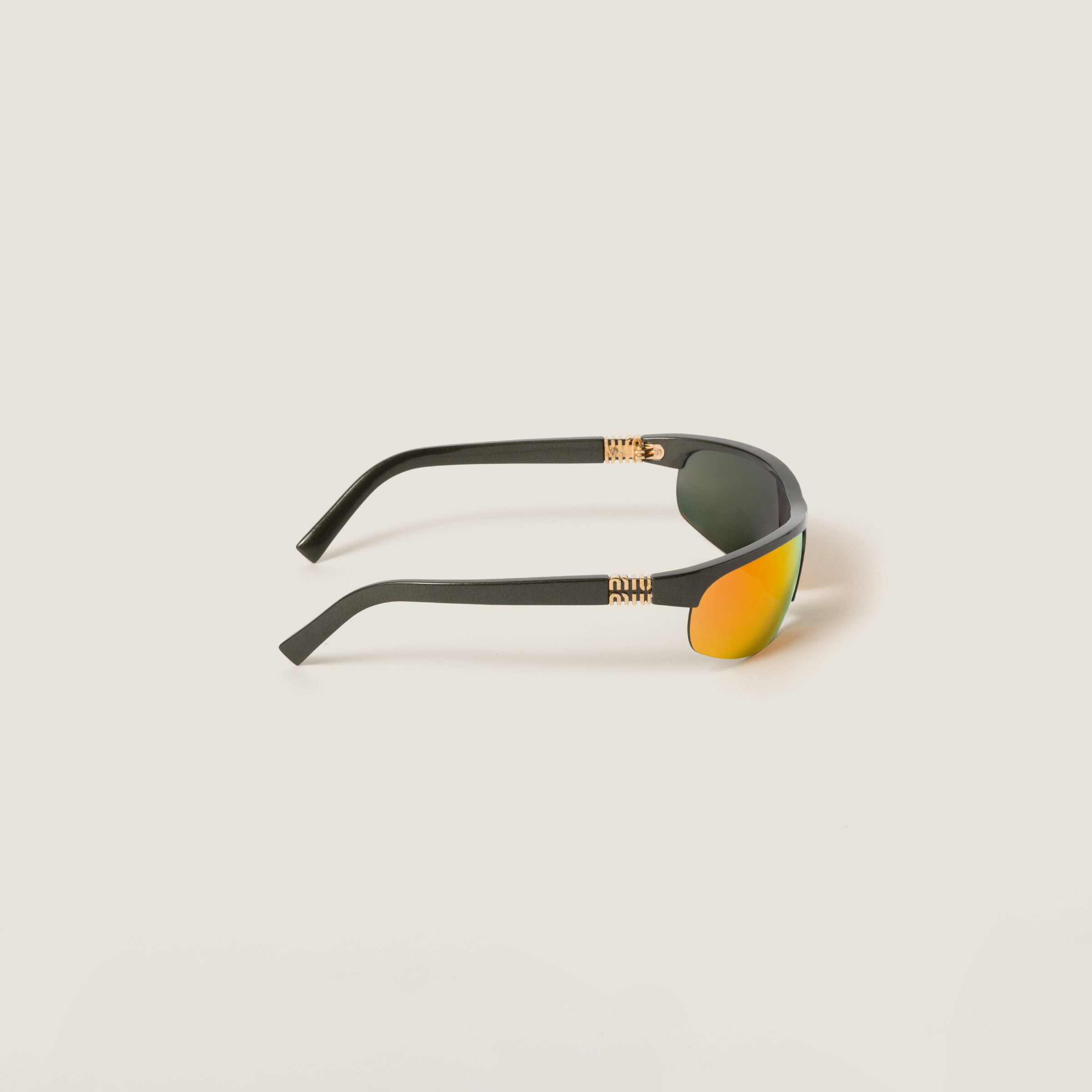 Orange Mirror Lenses Miu Miu Runway Sunglasses Miu Miu