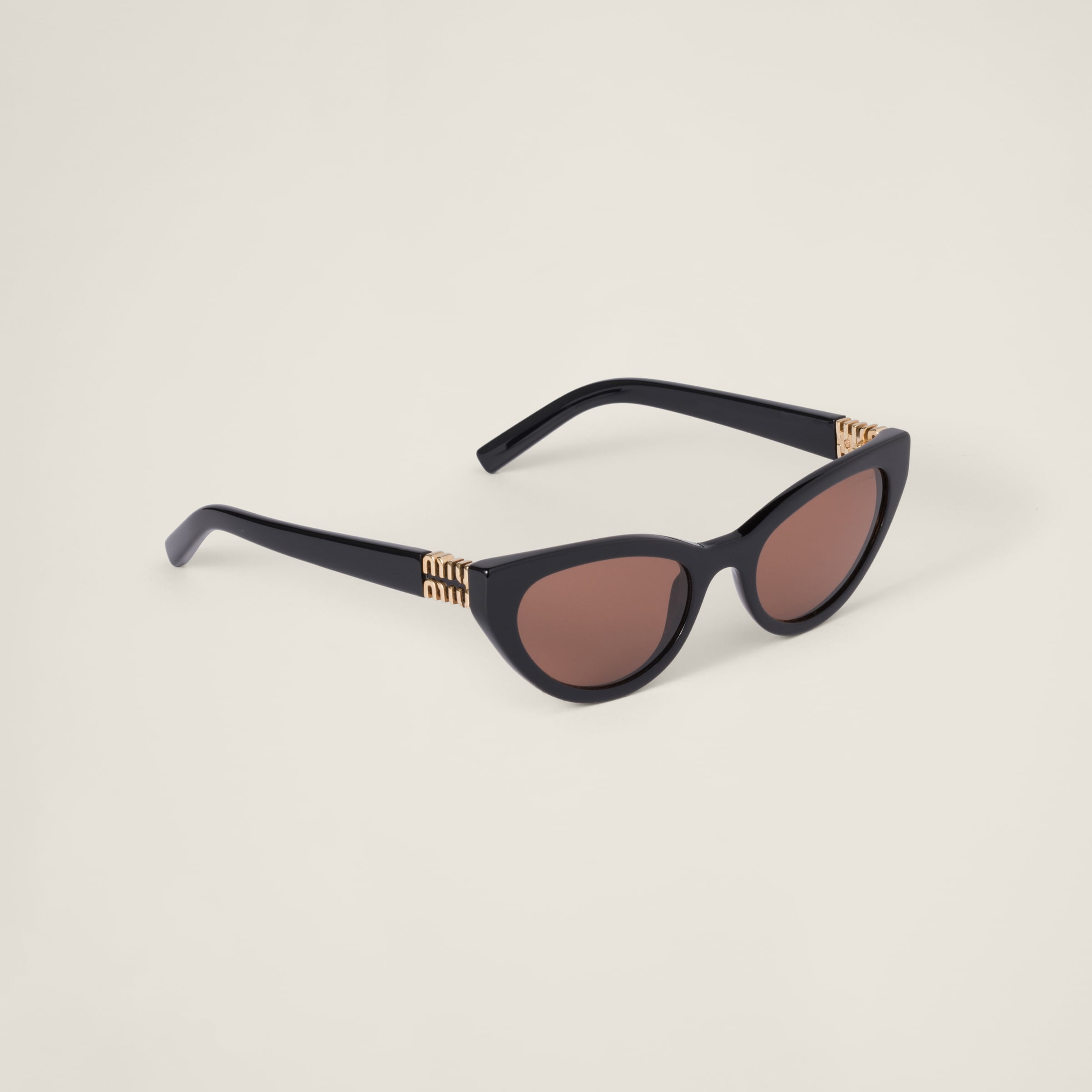 Camel Lenses Miu Miu ロゴ サングラス | Miu Miu