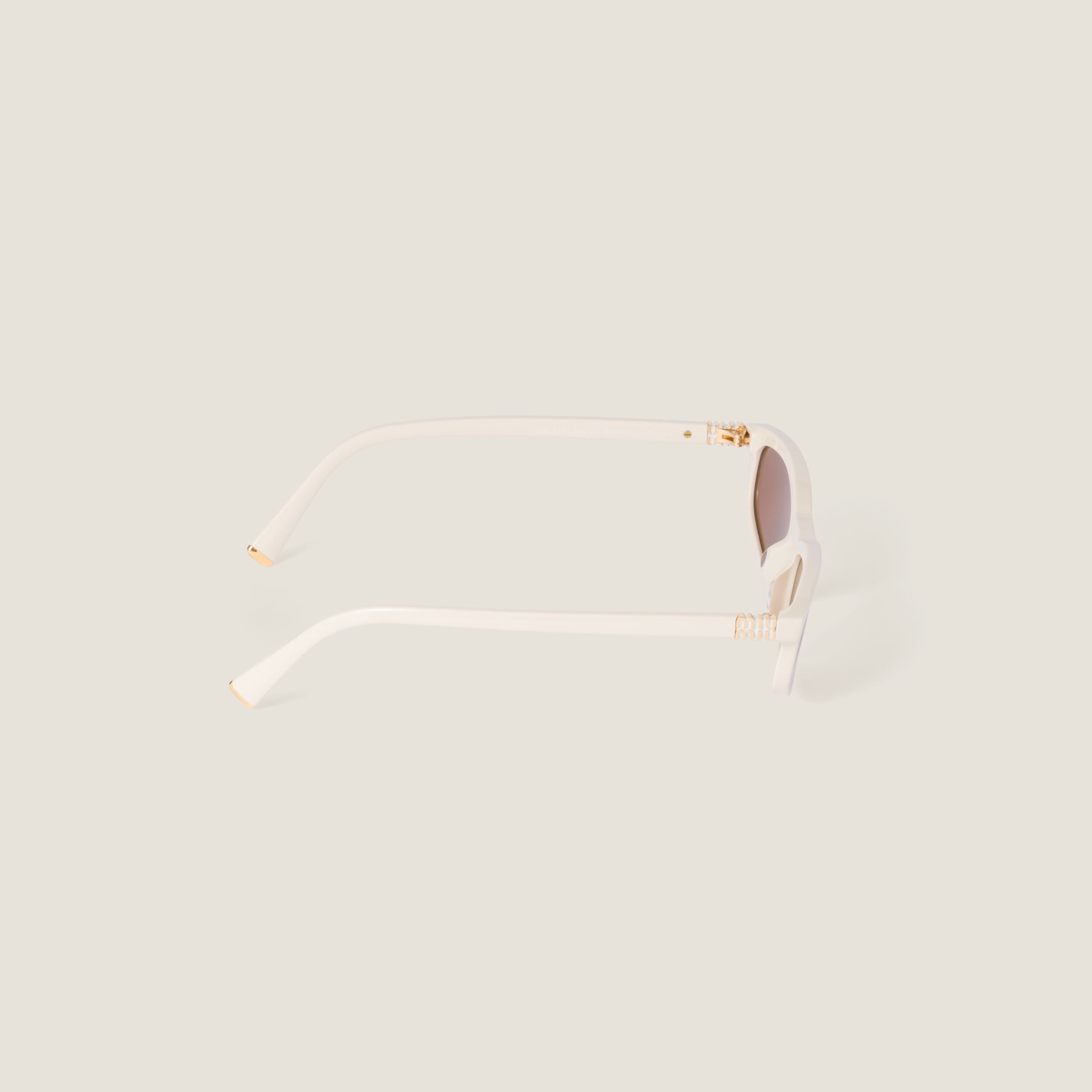 Miu Miu Miu Regard Sunglasses In Chocolate Brown Lenses