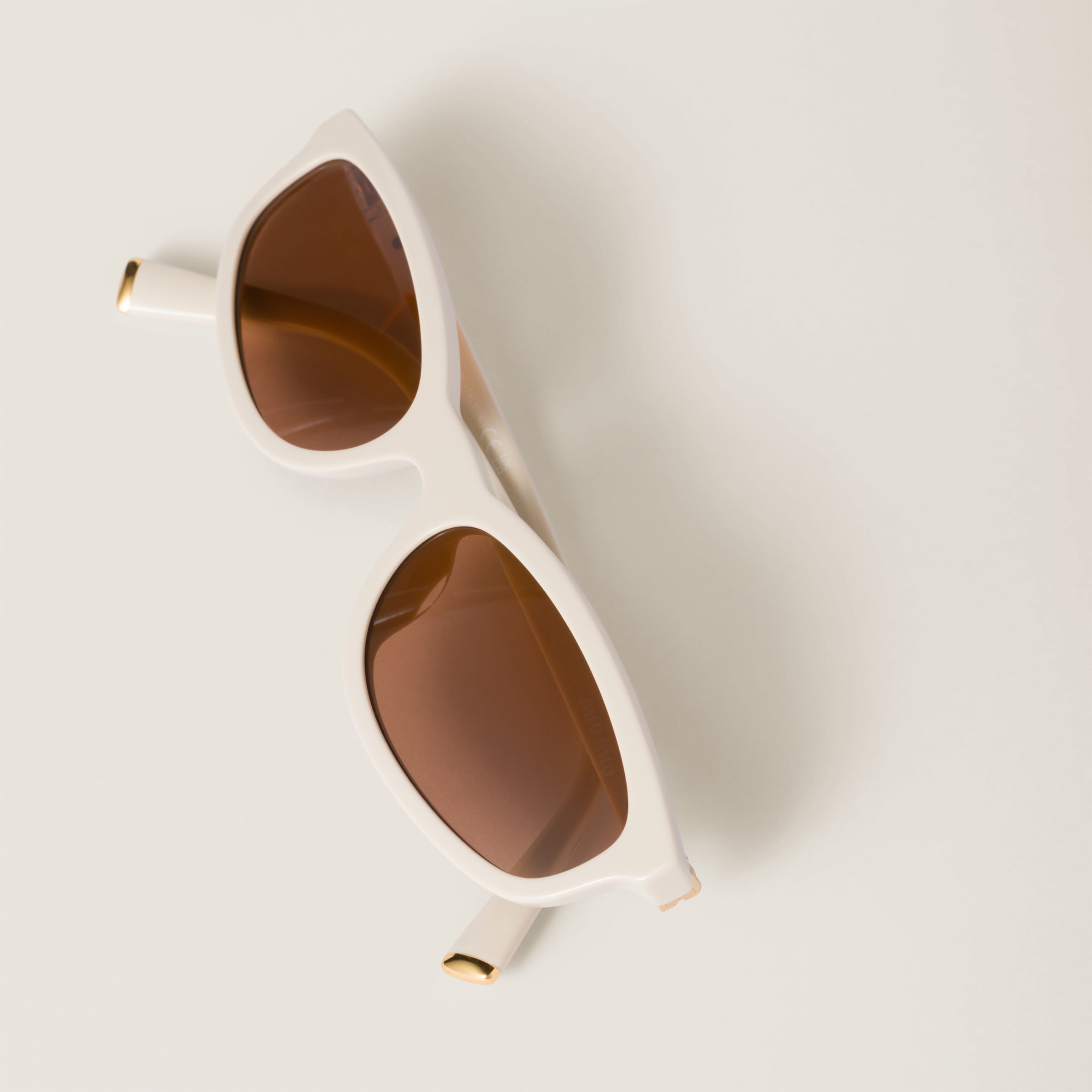 Miu Miu Miu Regard Sunglasses In Chocolate Brown Lenses