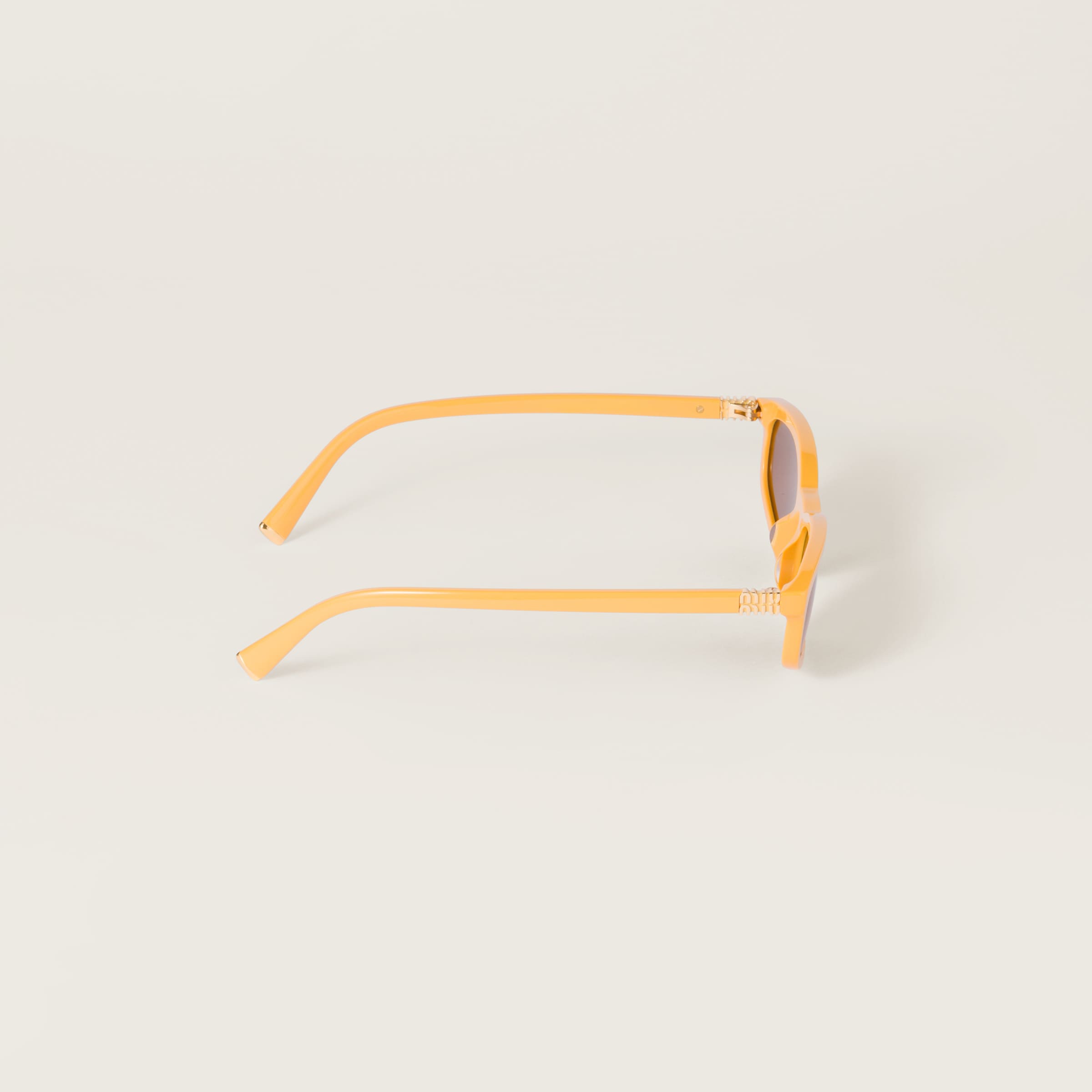 Miu Miu Miu Regard Sunglasses In Chocolate Brown Lenses