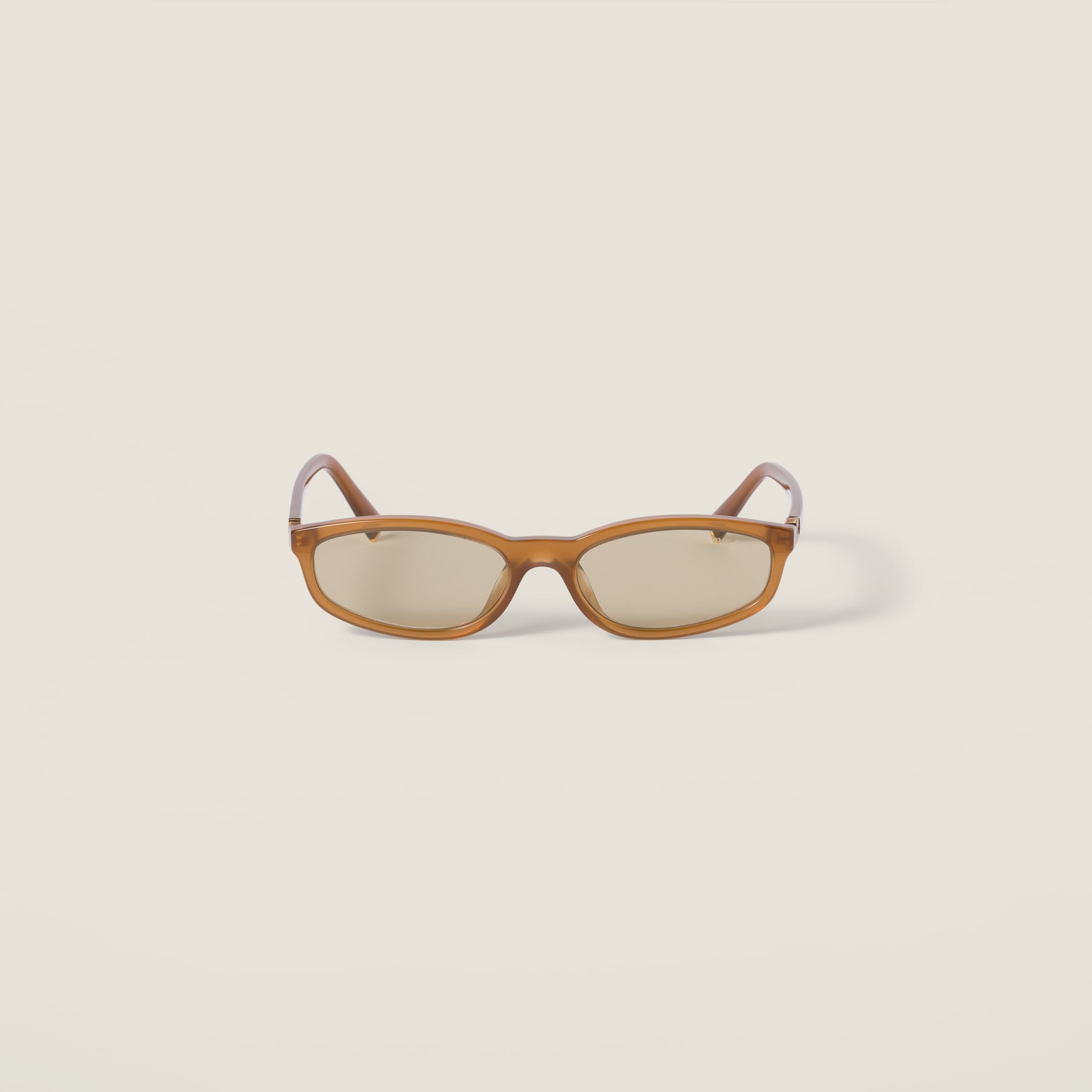 Miu Miu Miu Regard Sunglasses In Brown
