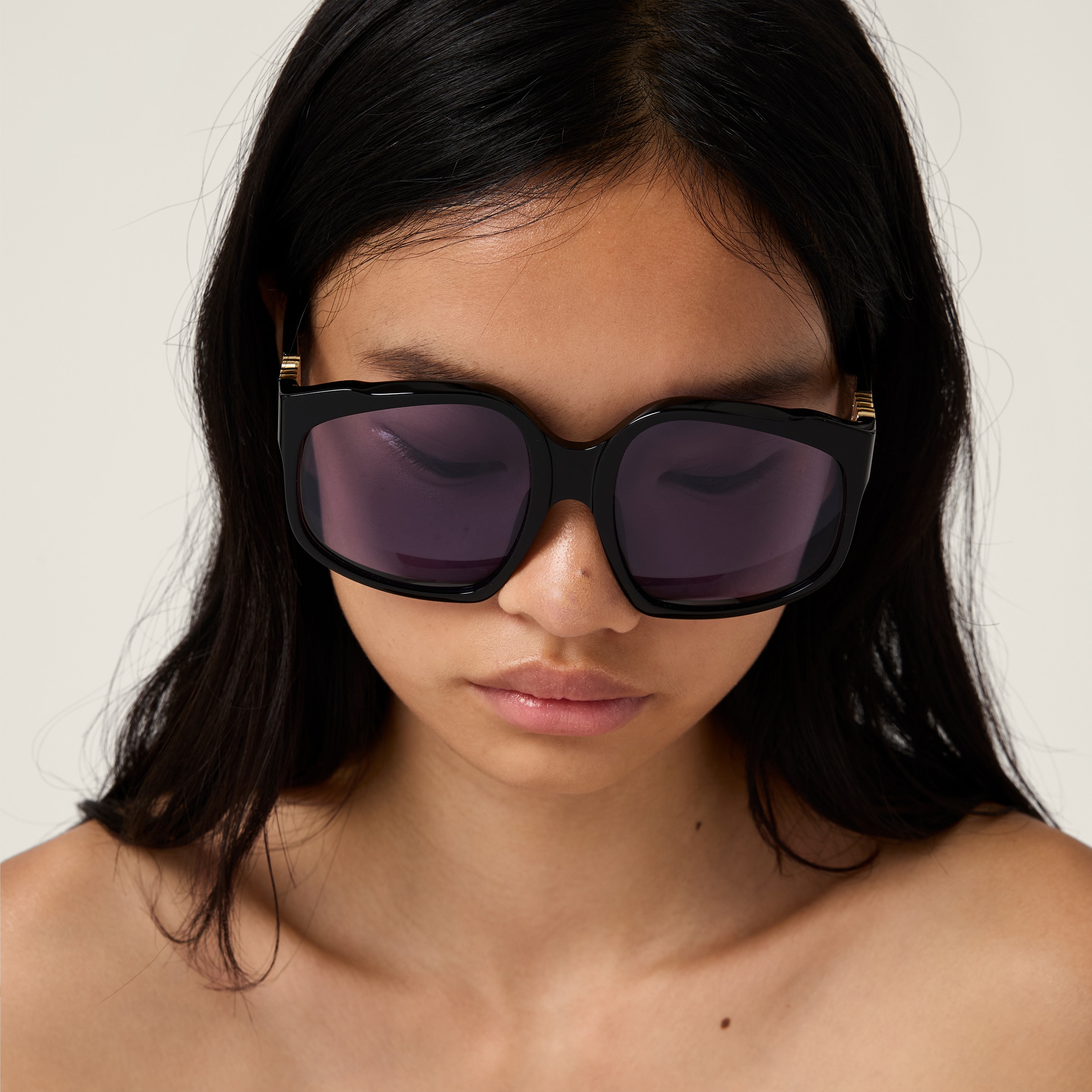 Purple Lenses Miu Ombre Sunglasses | Miu Miu