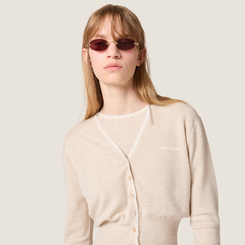 Occhiali da sole Miu Miu Logo
