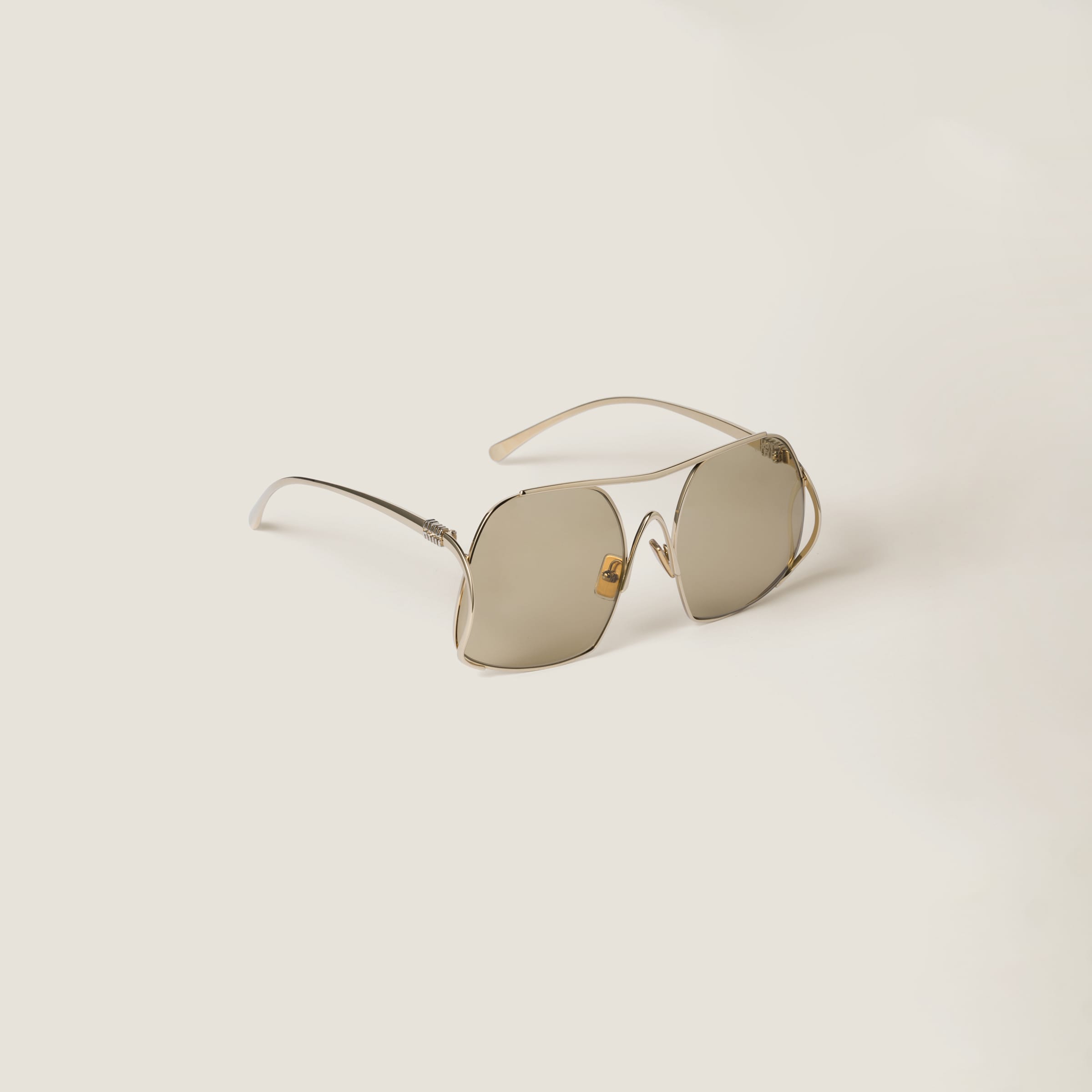 Miu Miu Miu Ombre Sunglasses In Camomile Lenses