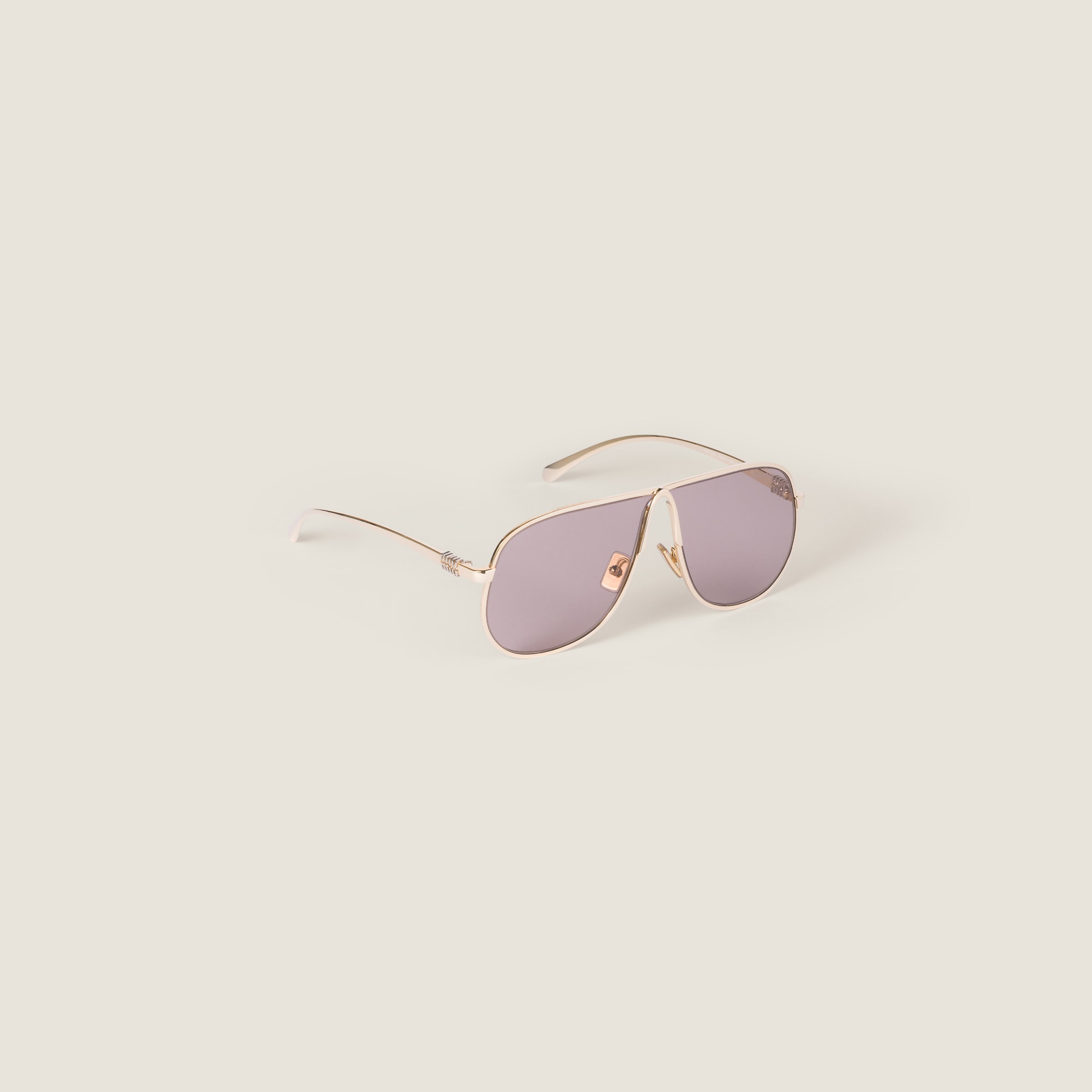Miu Miu Miu Ombre Sunglasses In Purple