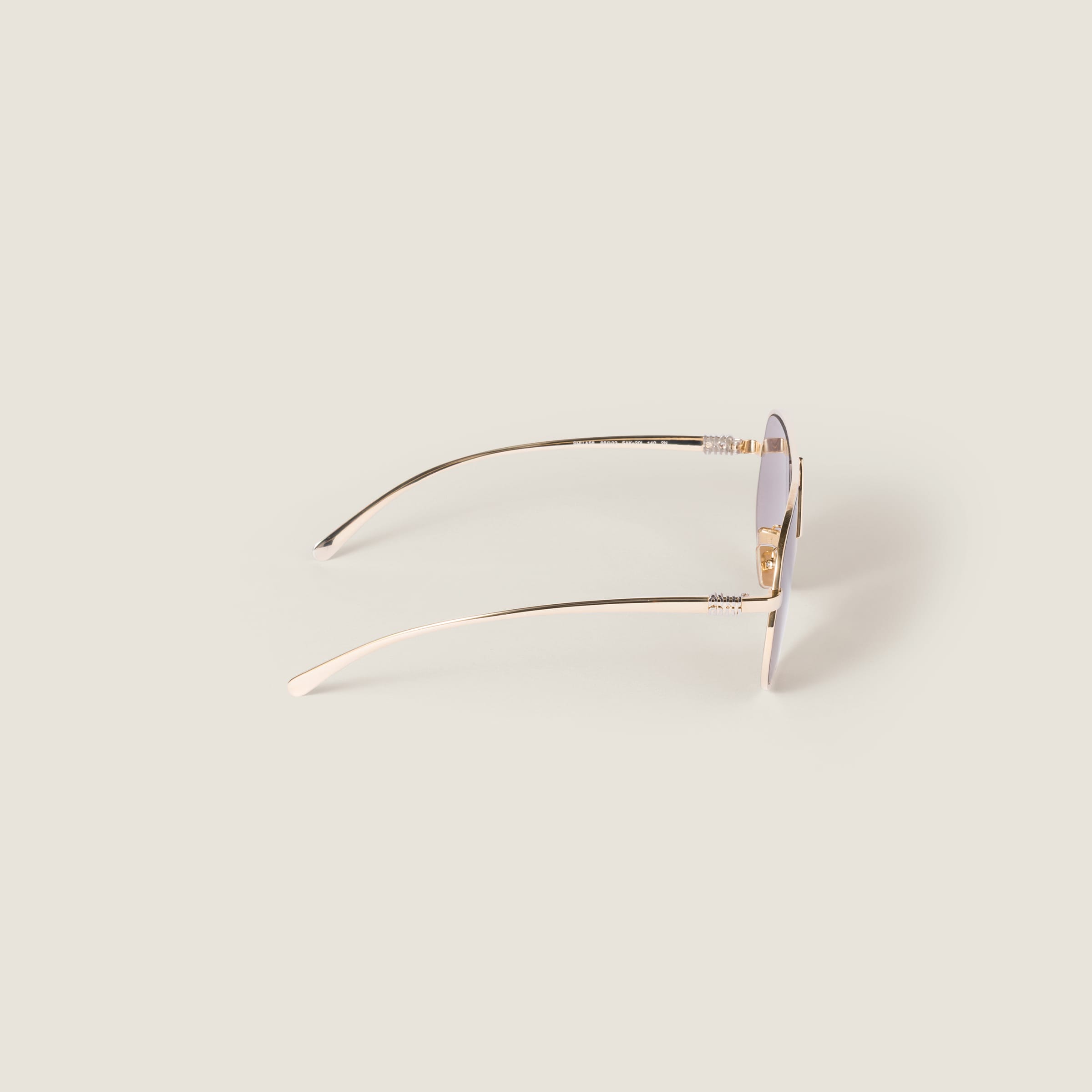 Miu Miu Miu Ombre Sunglasses In Purple