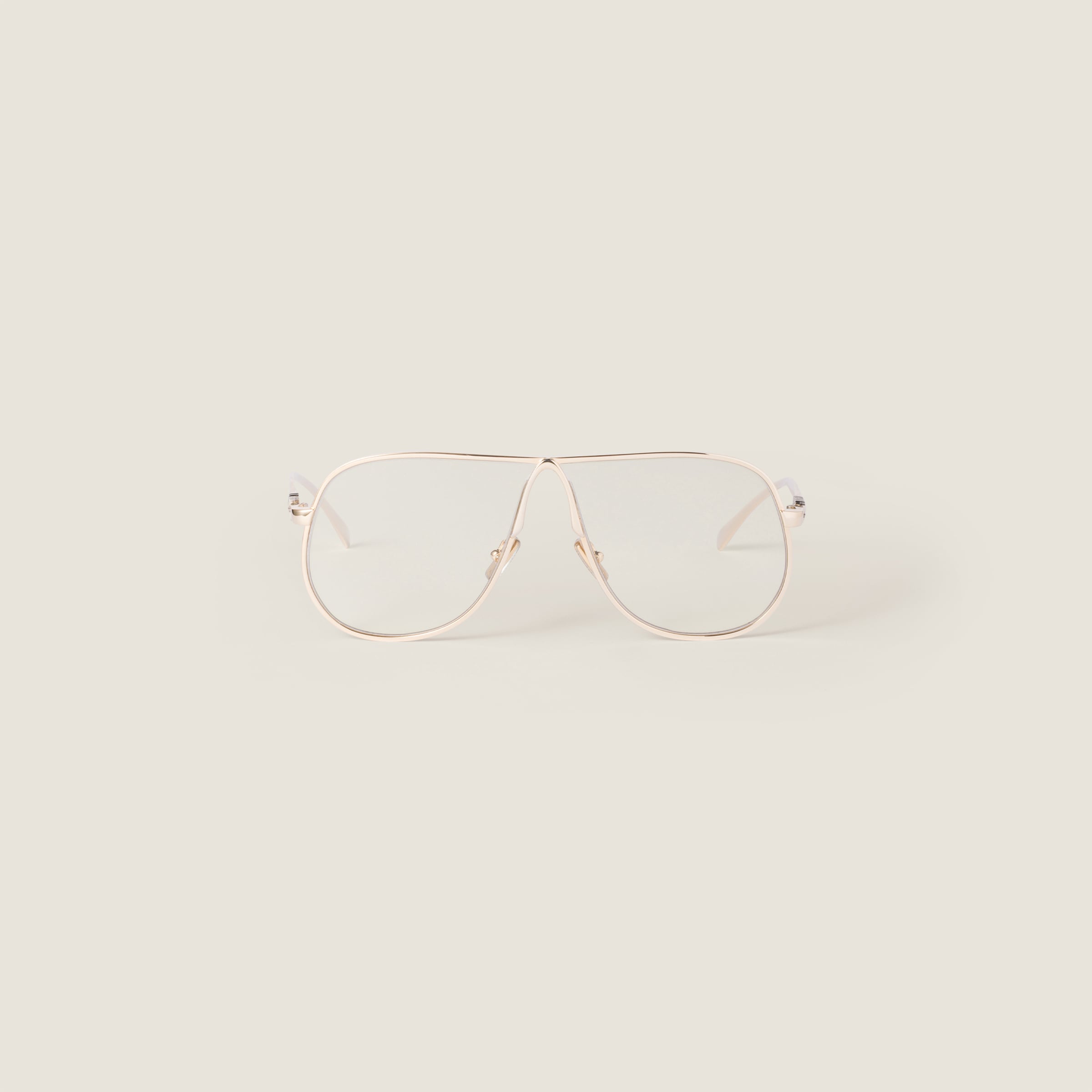 Blue-ray Transparent Lenses Miu Ombre Sunglasses | Miu Miu