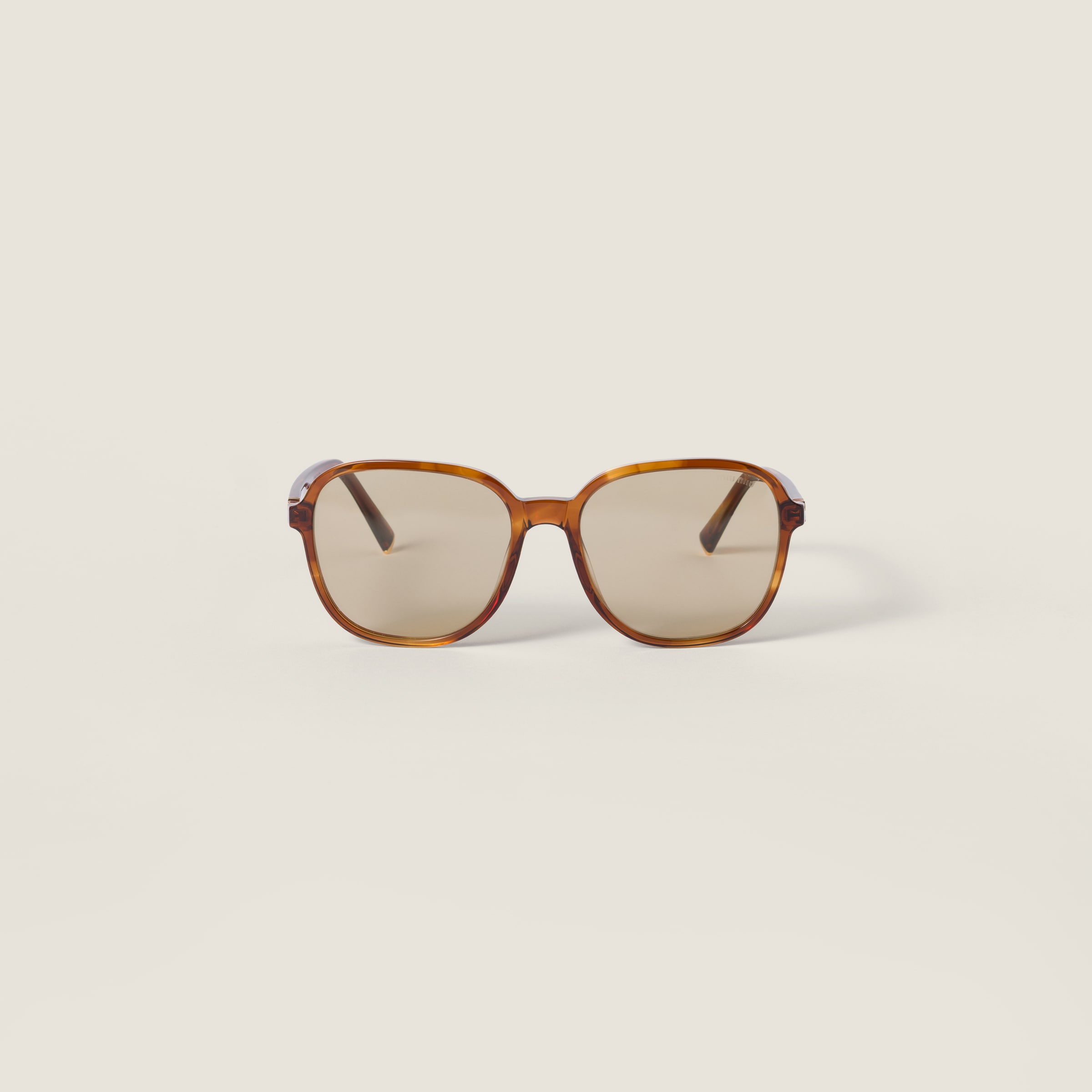 Miu Miu Miu Regard Sunglasses In Brown