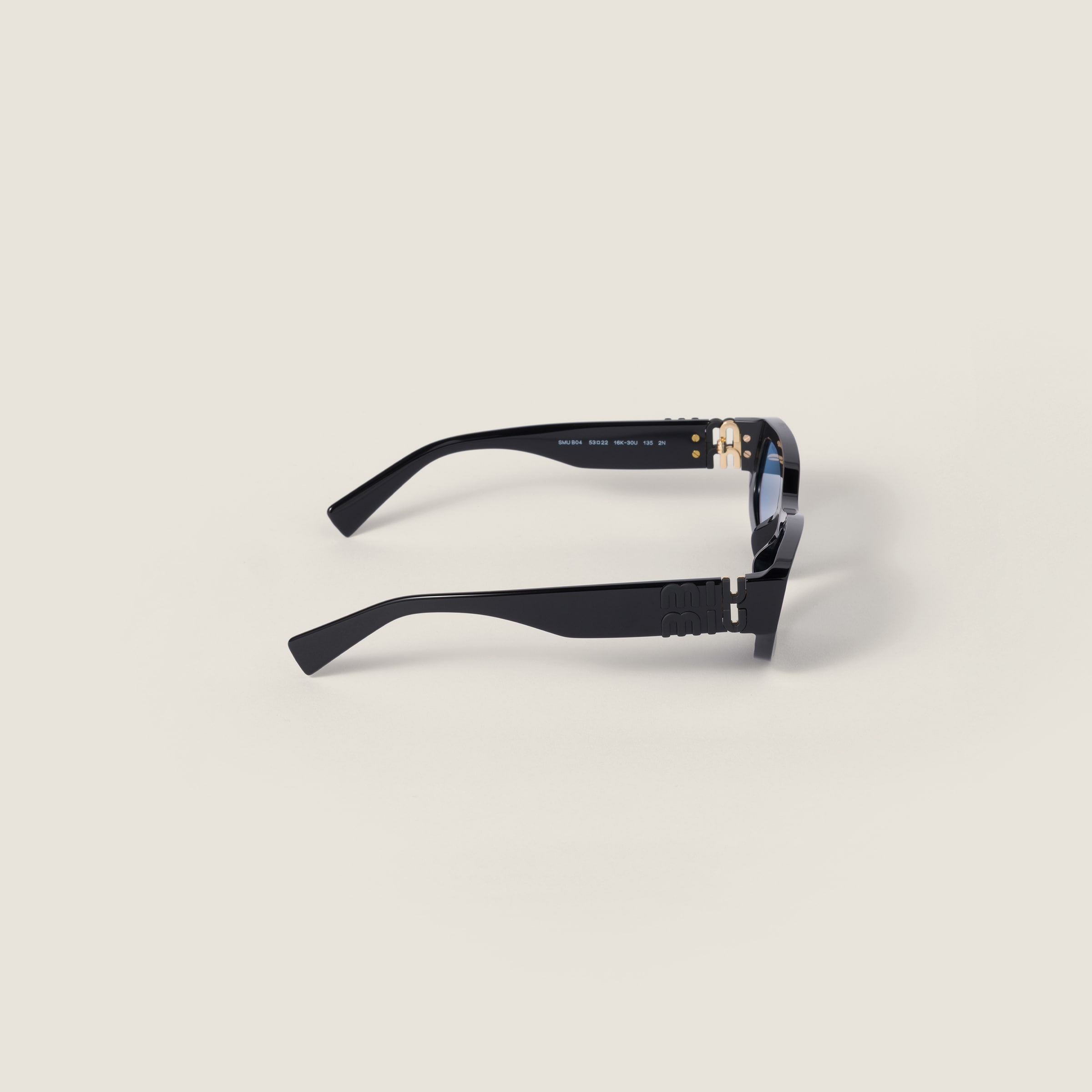 Miu Miu Miu Glimpse Sunglasses In Blue