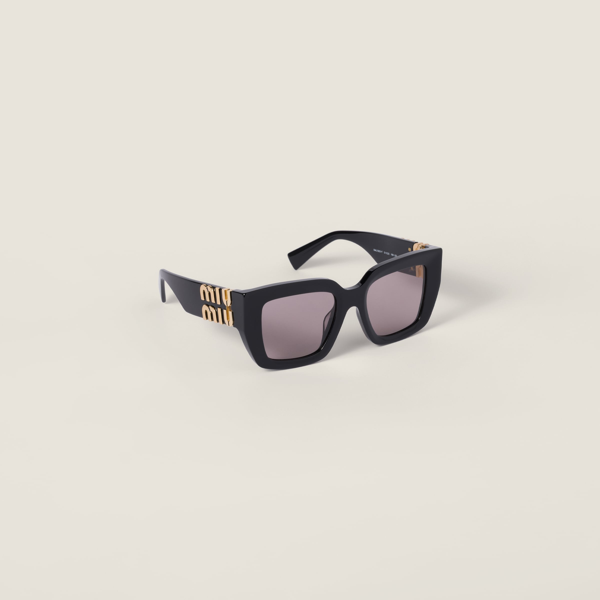 Miu Miu Miu Glimpse Sunglasses In Black