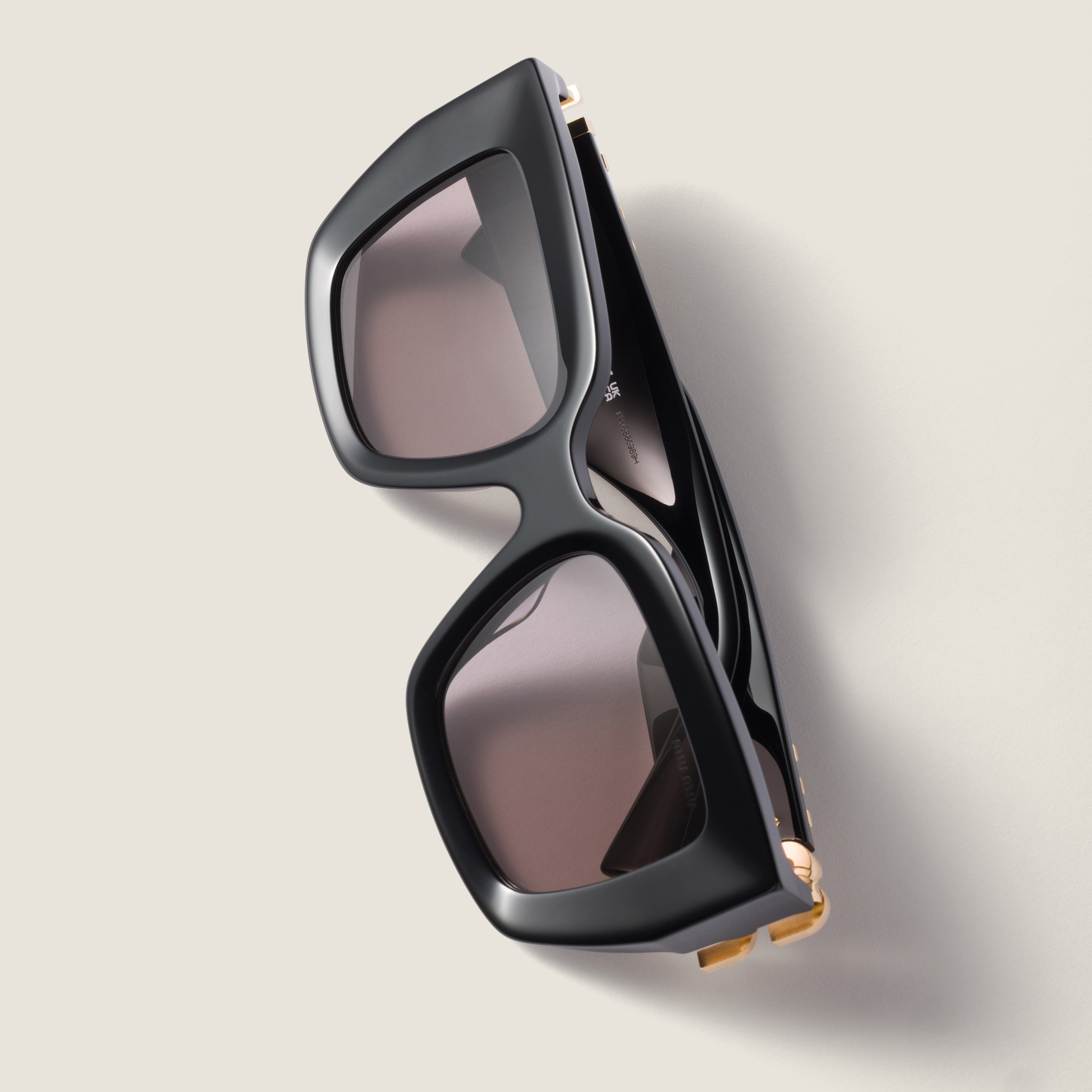 Miu Miu Miu Glimpse Sunglasses In Black