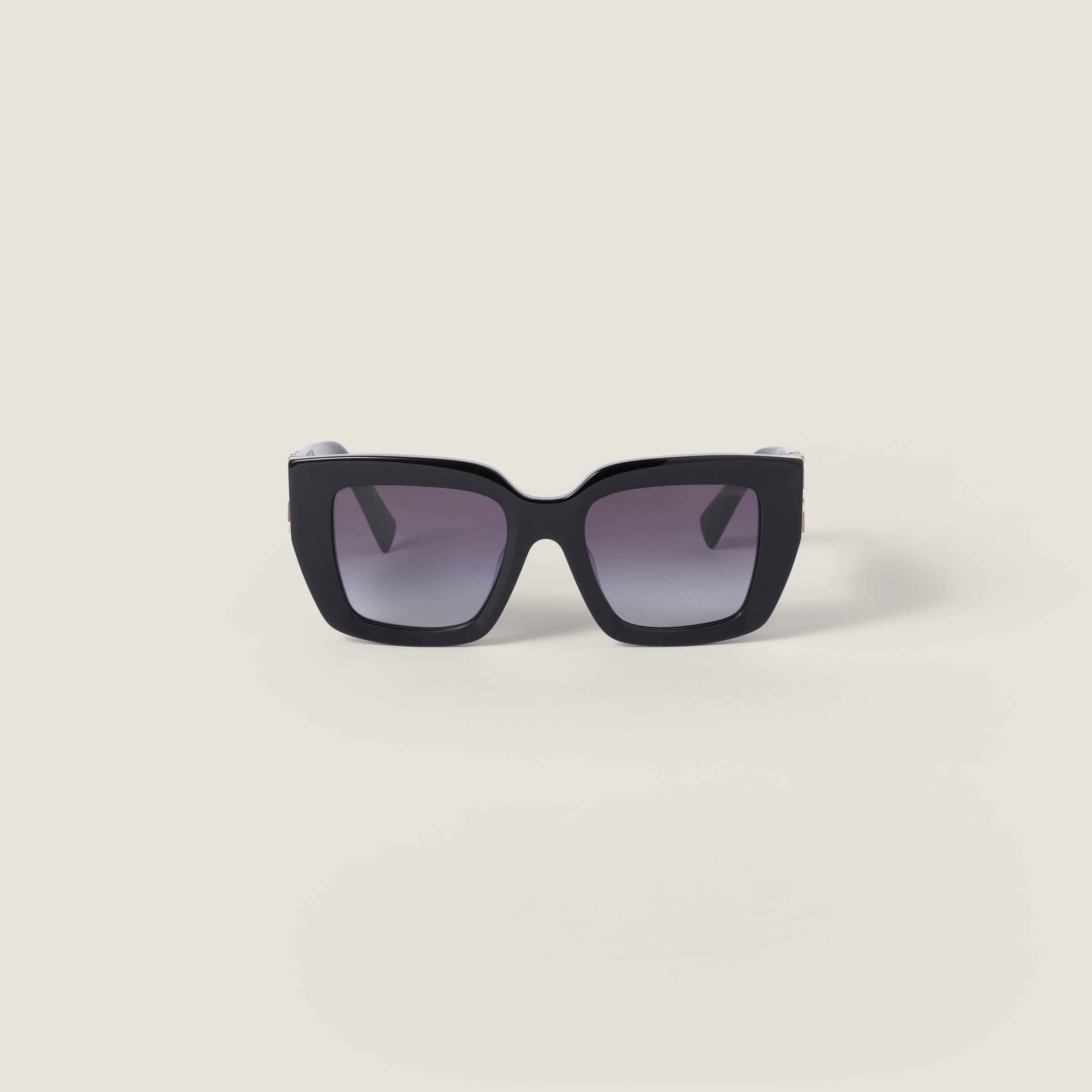 Miu Miu Miu Glimpse Sunglasses In Black