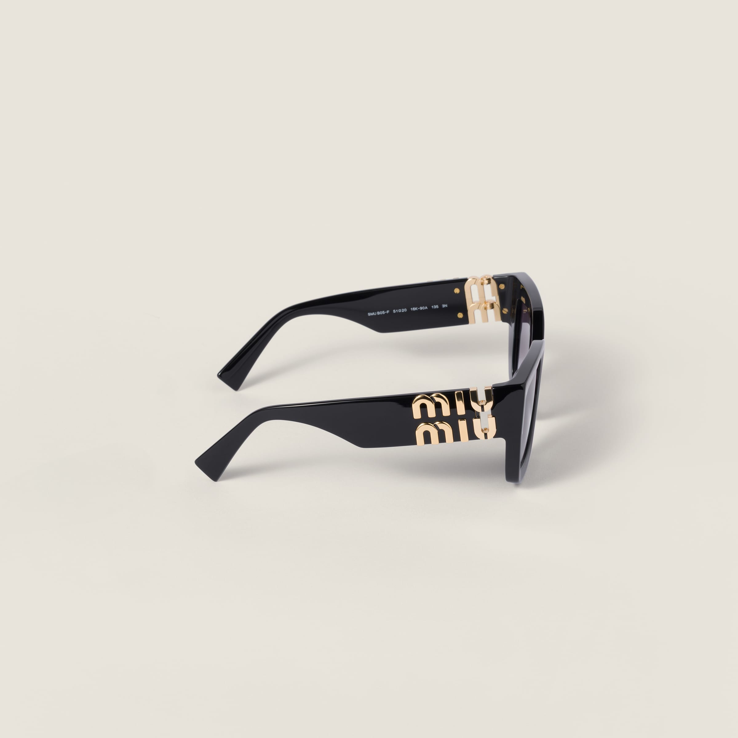 Miu Miu Miu Glimpse Sunglasses In Black