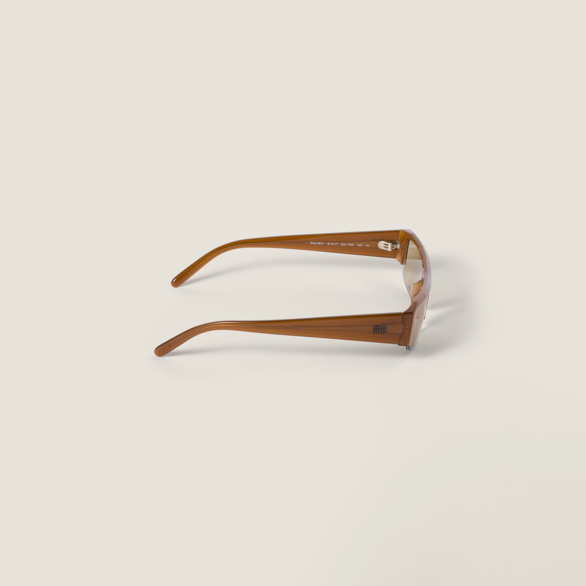 Miu Miu Vedette Sunglasses In Brown