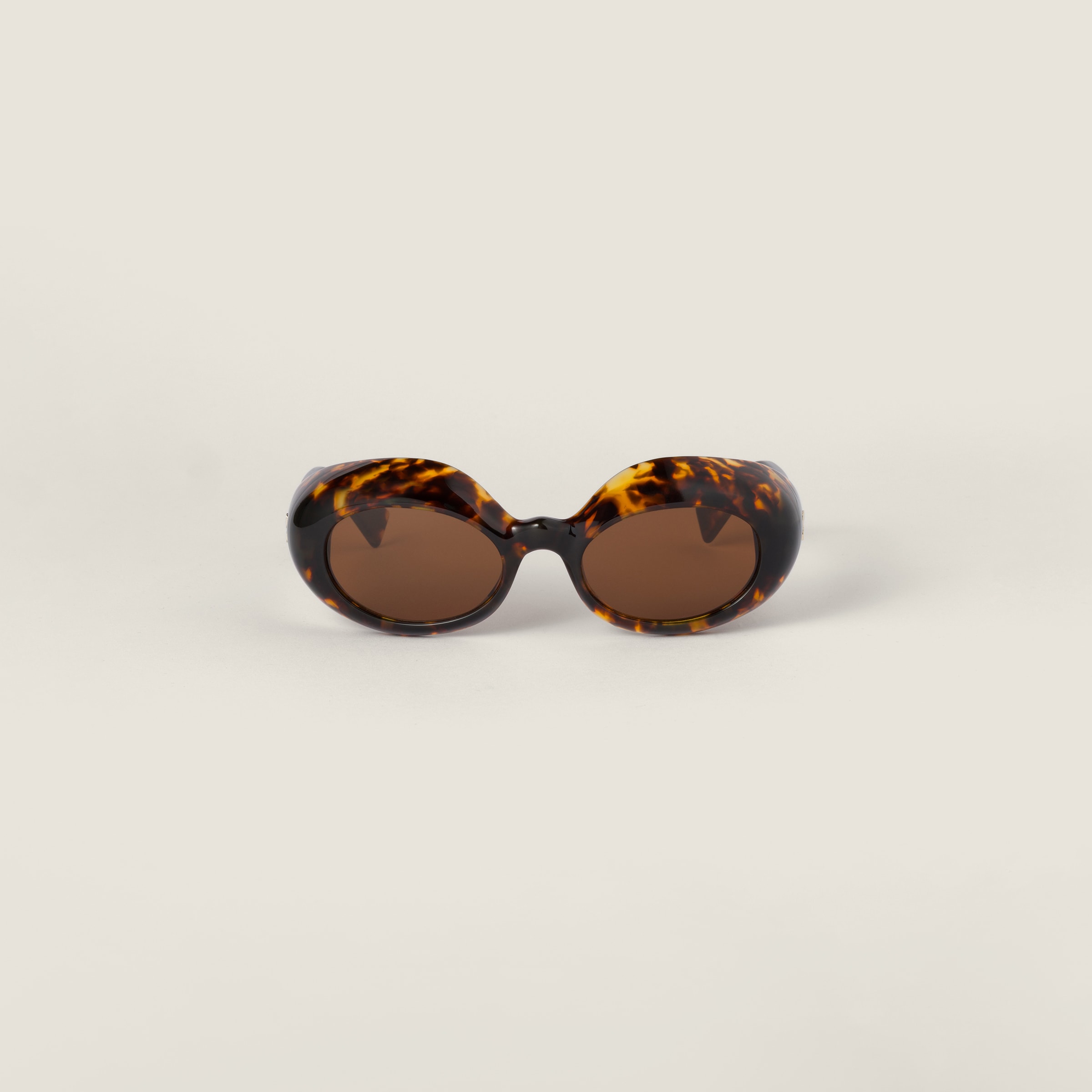 Miu Miu Rêverie Sunglasses In Brown