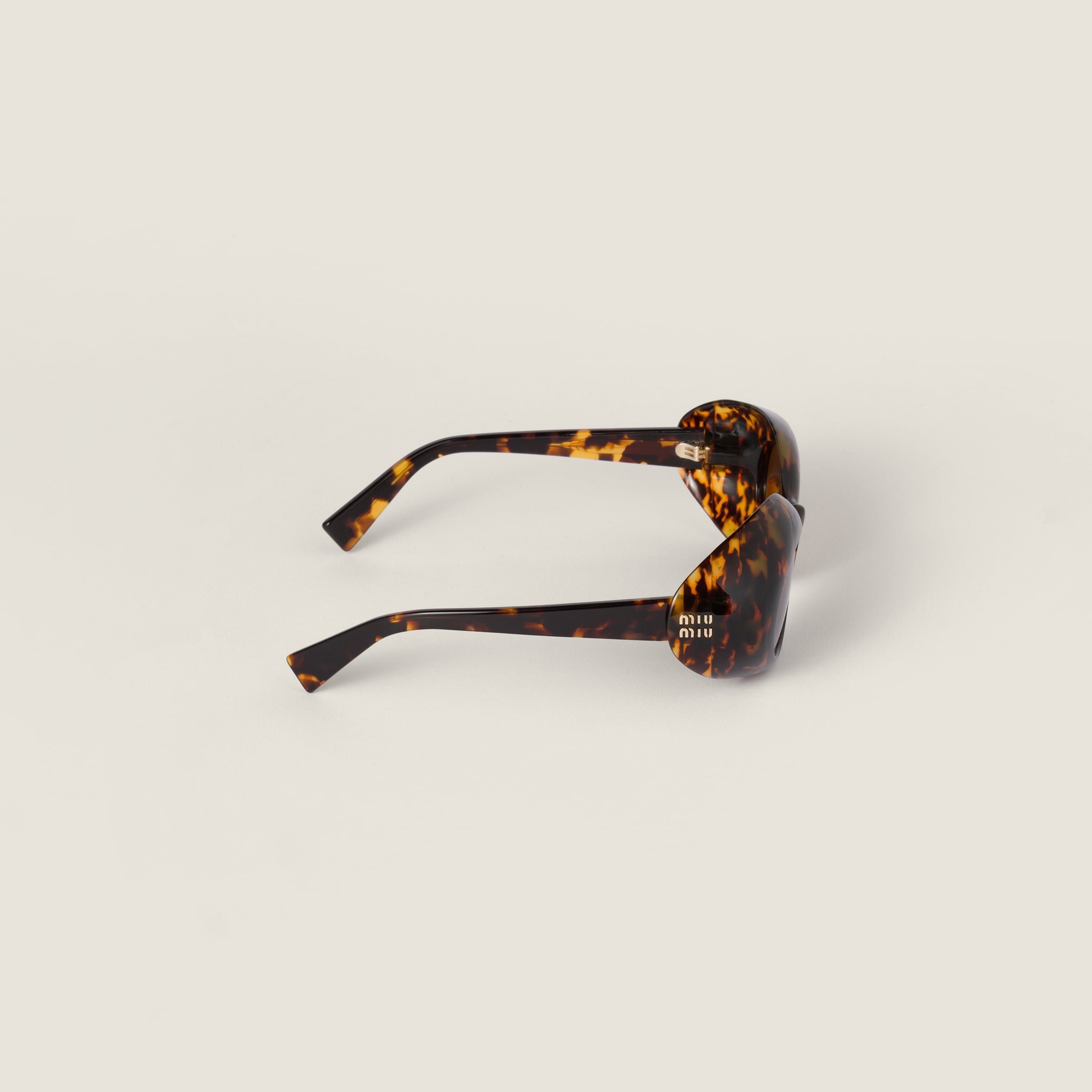Miu Miu Rêverie Sunglasses In Brown