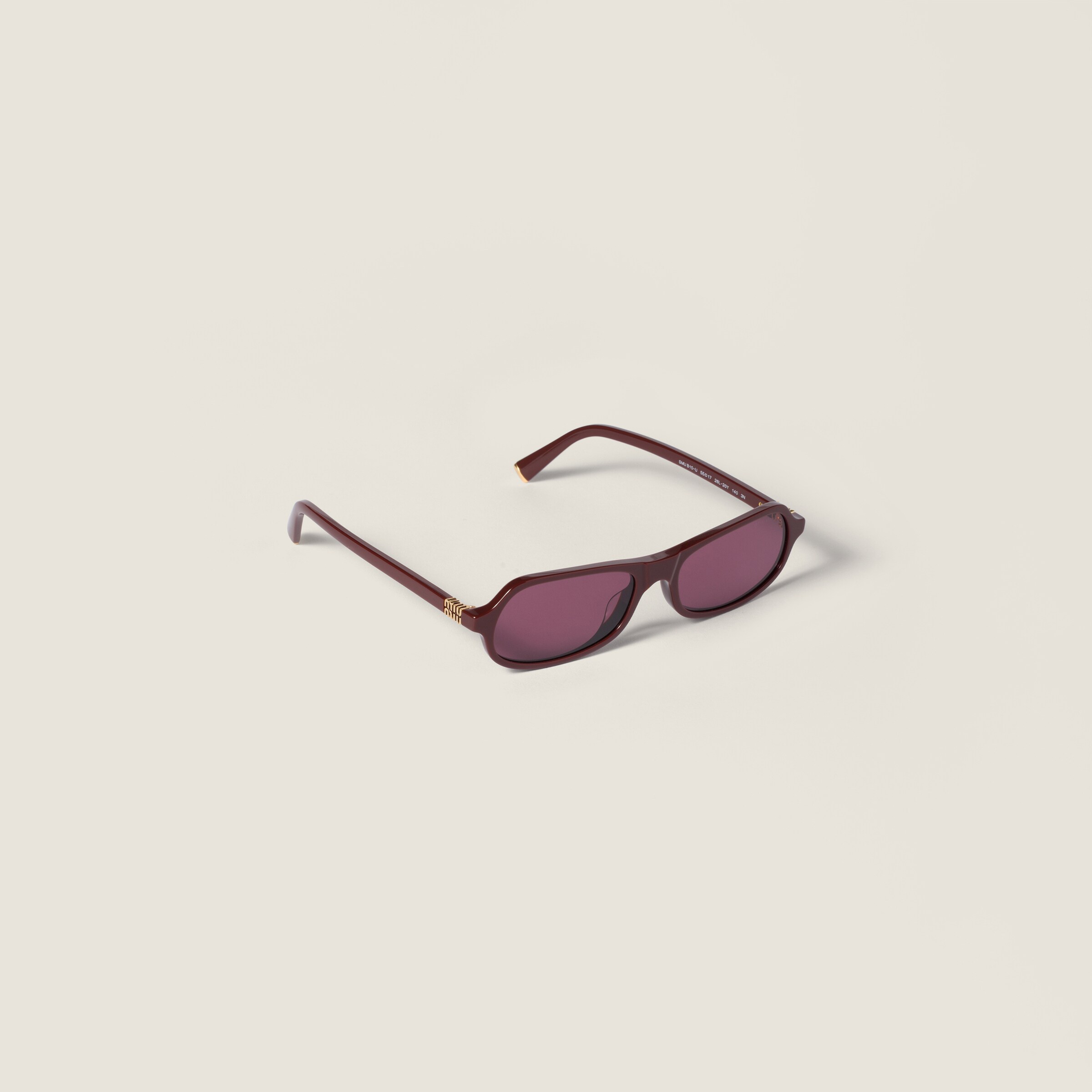 Miu Miu Burgundy/ Purple Gradient SMU 53T Cat Eye Sunglasses Miu Miu Cat Eye Red Sunglasses for Women for sale | eBay main image 2