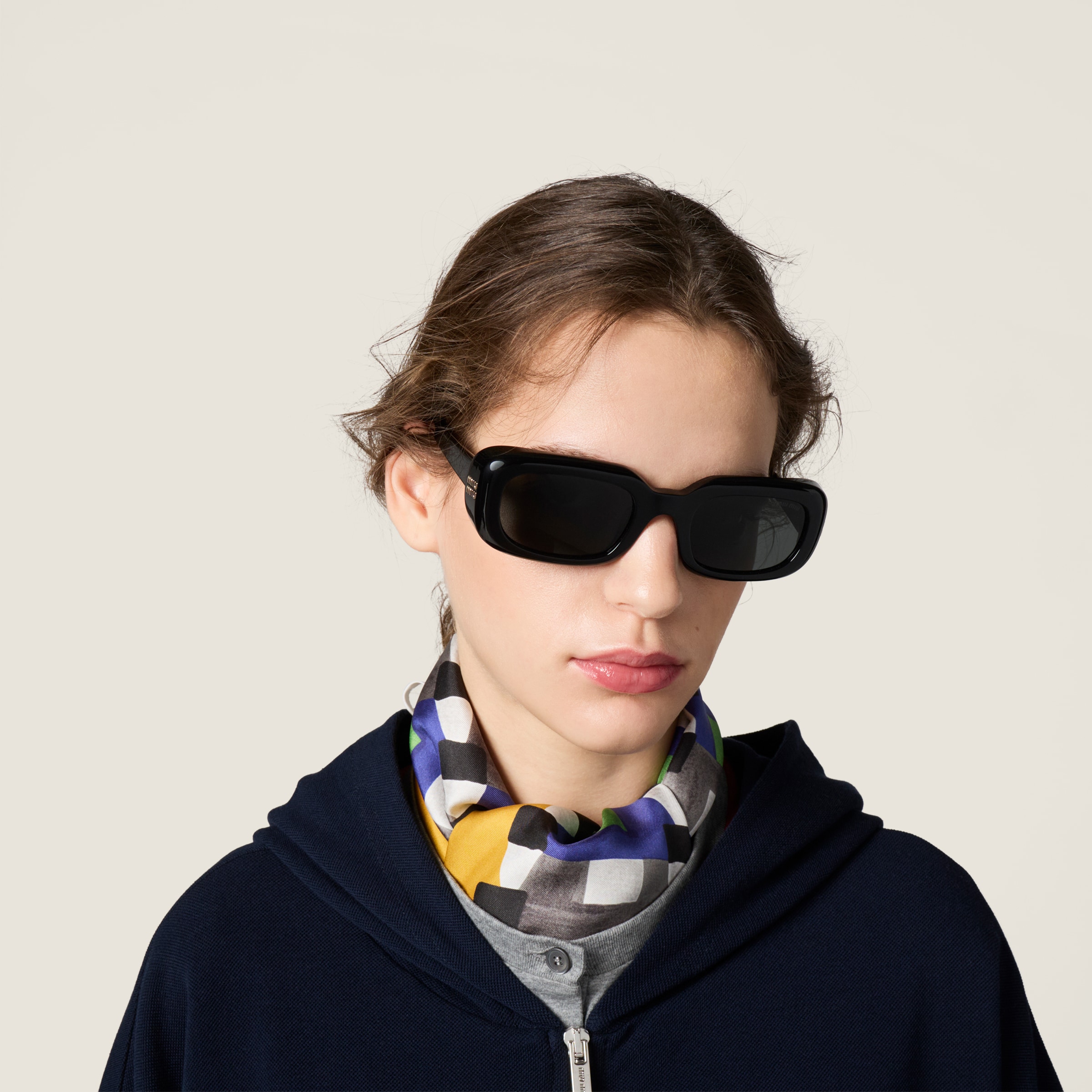 Slate Gray Lenses Rêverie Sunglasses | Miu Miu - United States