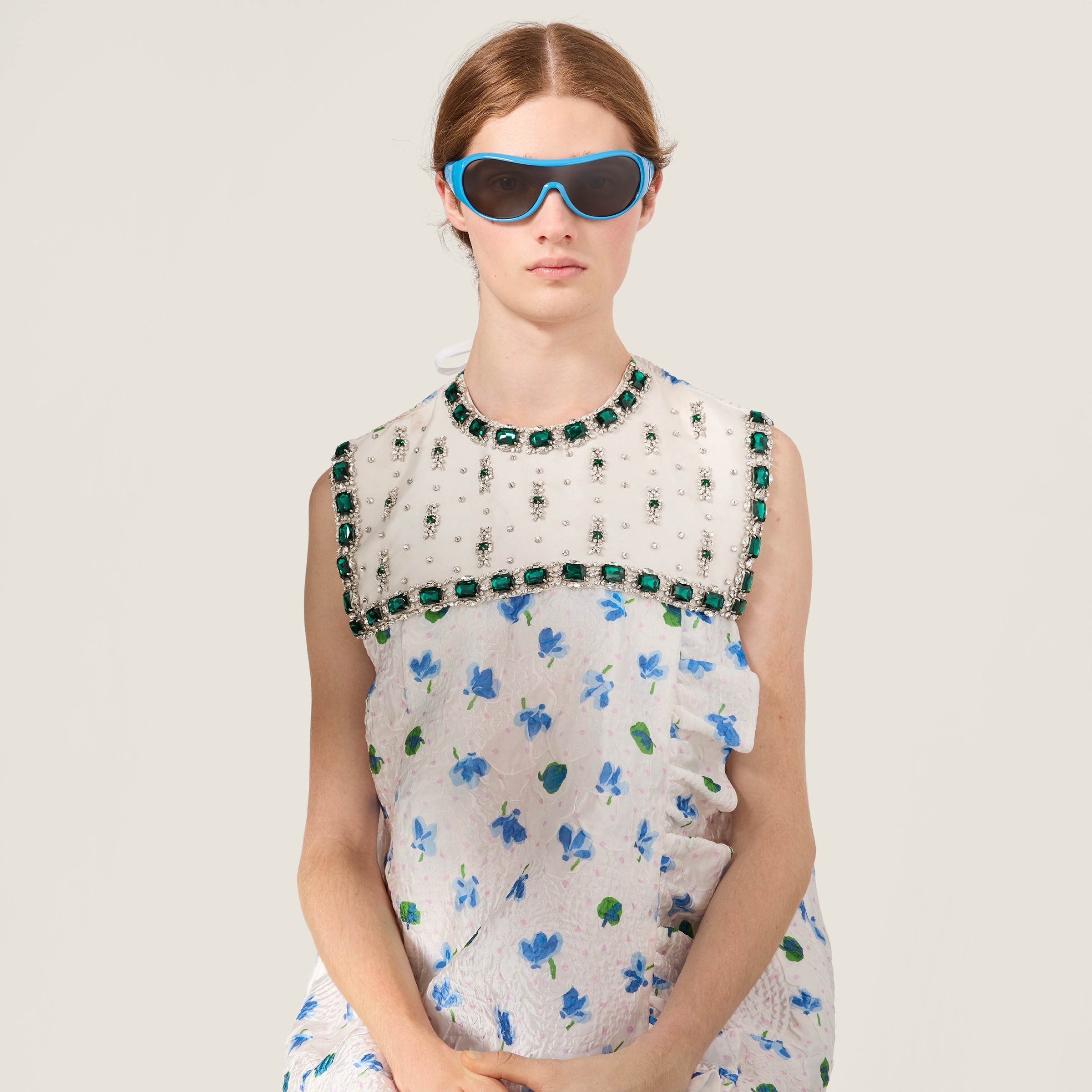 Grey Lenses Ivresse Sunglasses | Miu Miu - United States