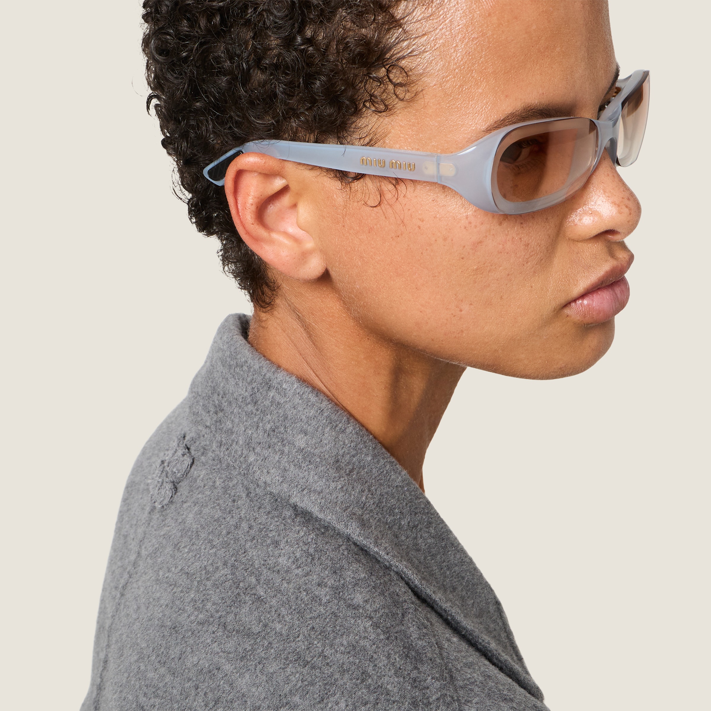Tamarind Bio Gradient Lenses Miu Miu Runway Sunglasses | Miu Miu
