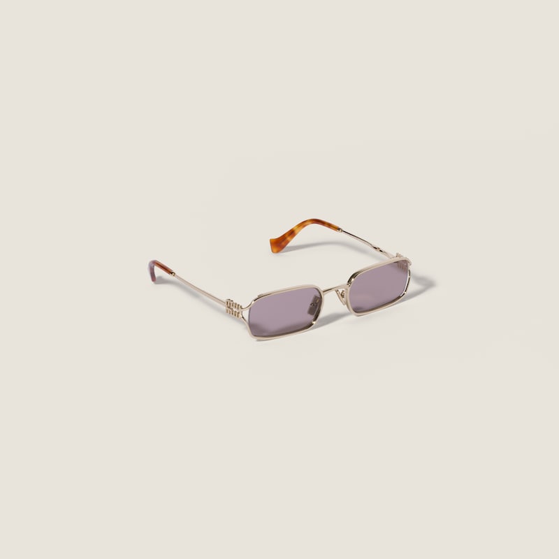Miu Logo Sonnenbrille