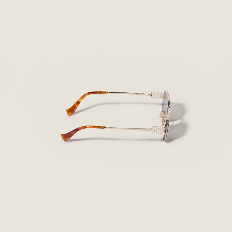 Miu Logo Sonnenbrille
