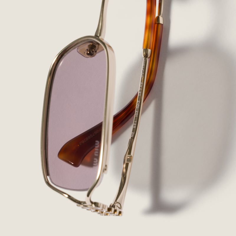 Miu Logo Sonnenbrille
