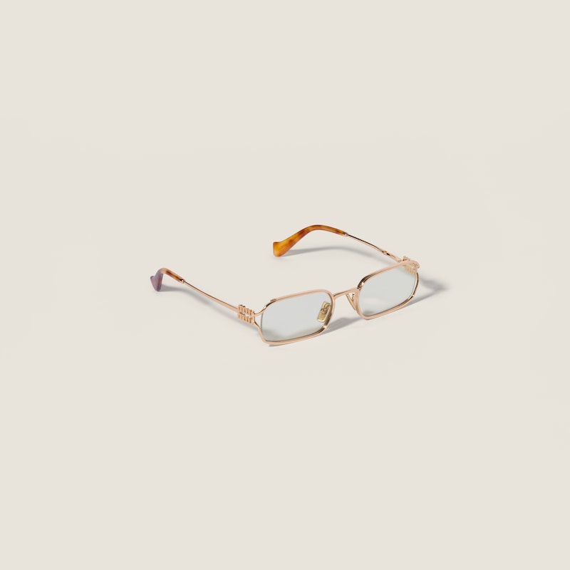 Lunettes de soleil Miu Logo