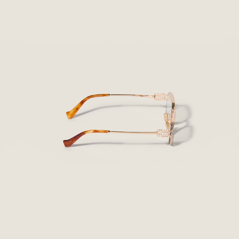 Lunettes de soleil Miu Logo