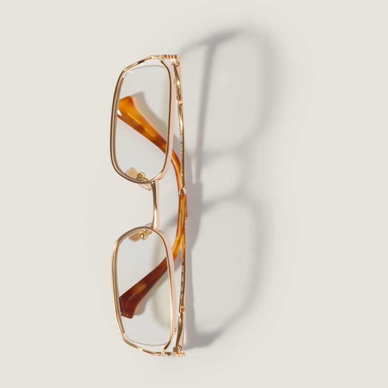 Lunettes de soleil Miu Logo