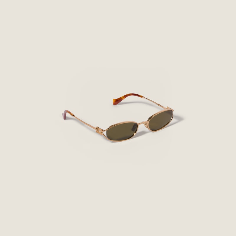 Miu Logo Sonnenbrille