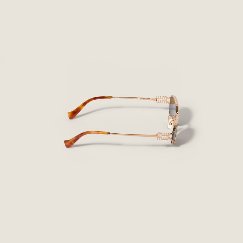 Miu Logo Sonnenbrille
