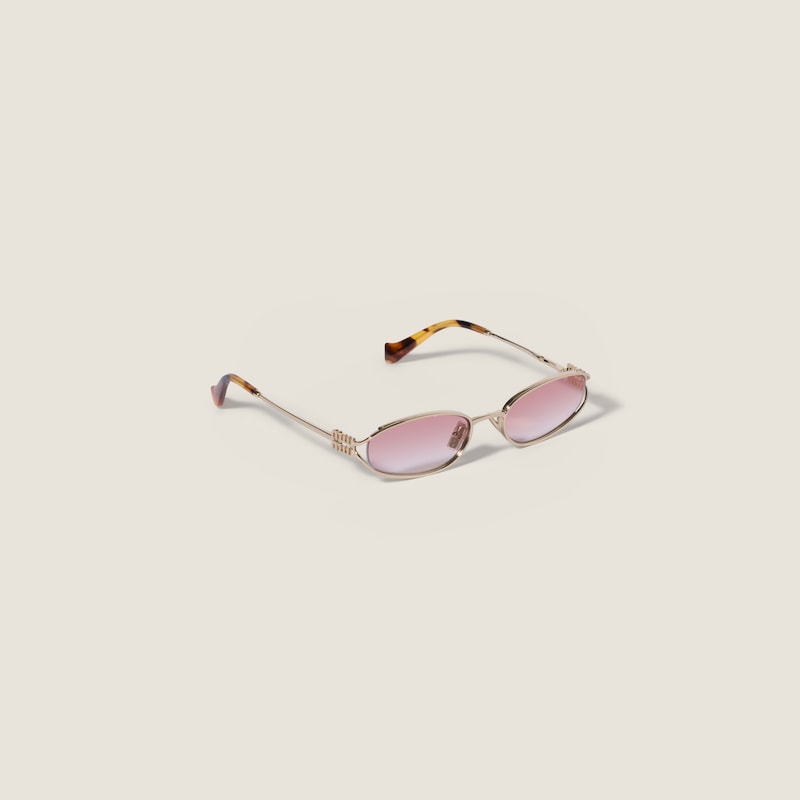 Miu Logo Sonnenbrille