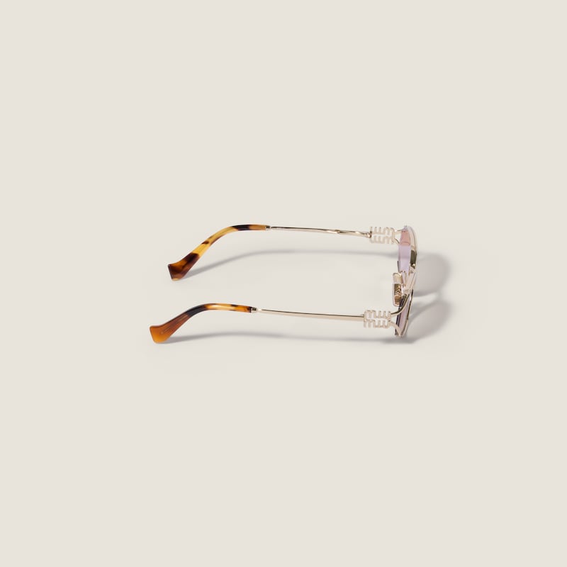 Miu Logo Sonnenbrille