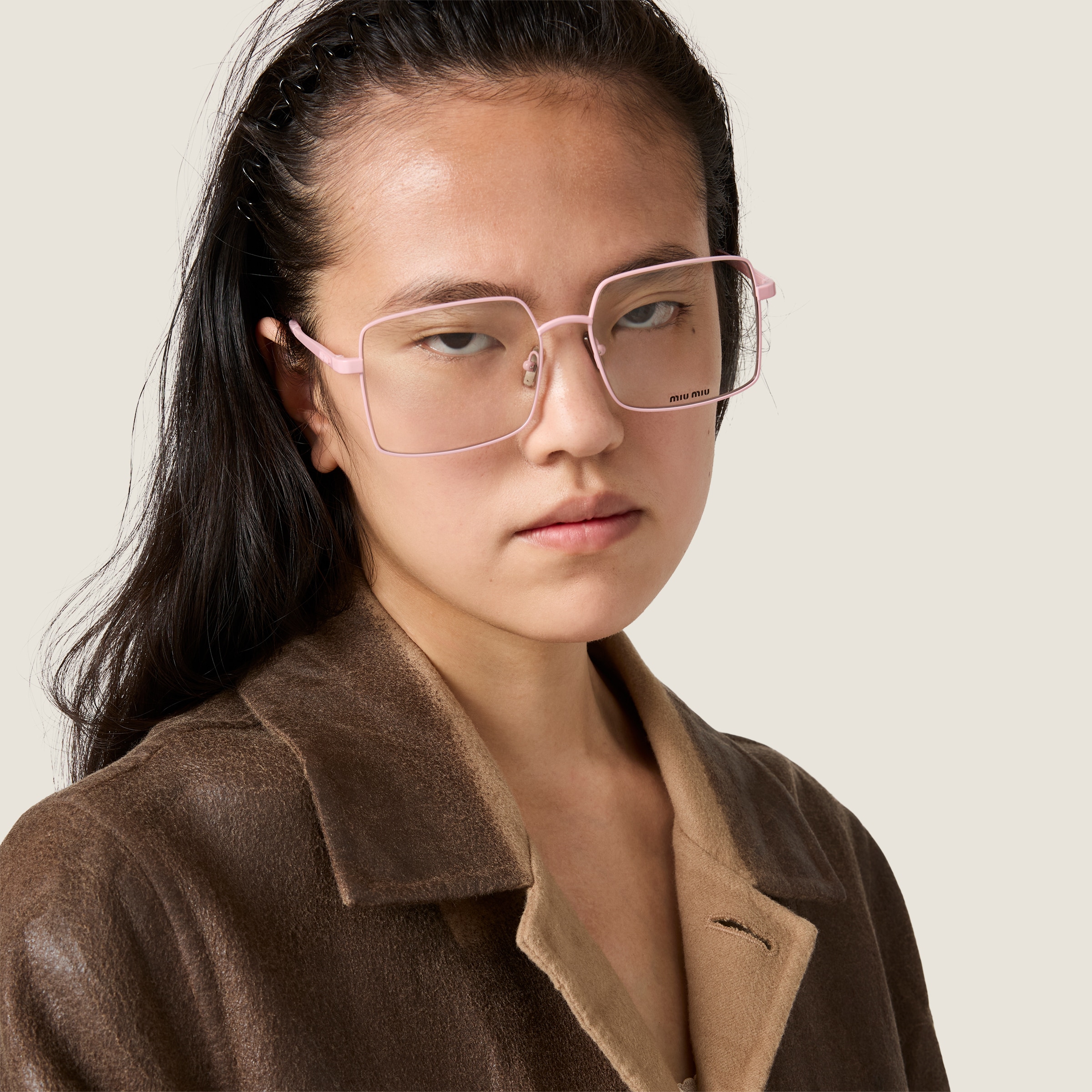 Blue-ray Transparent Lenses Miu Miu Runway Sunglasses | Miu Miu