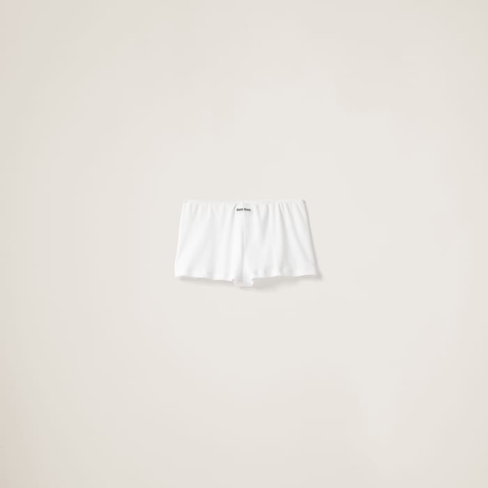 miumiu リブ　ボクサーパンツ miumiu リブ ボクサーパンツ