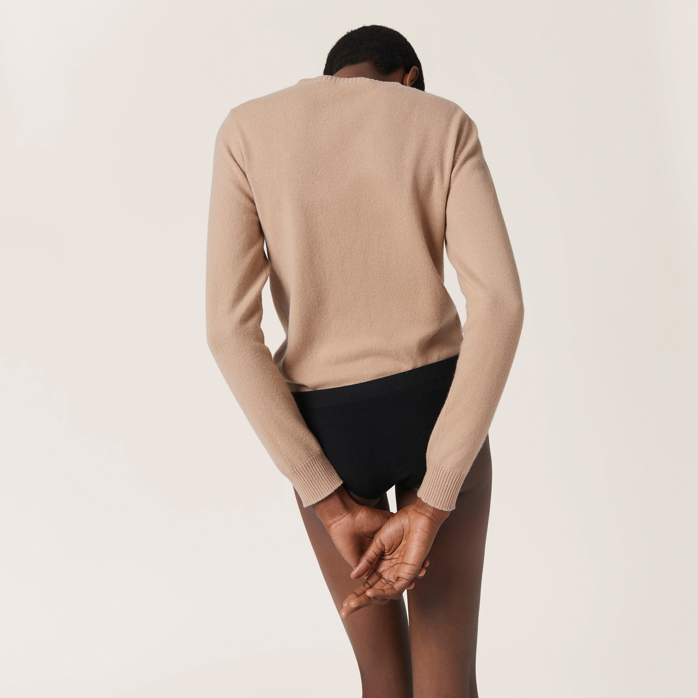 Miu Miu Seamless Panties In Black