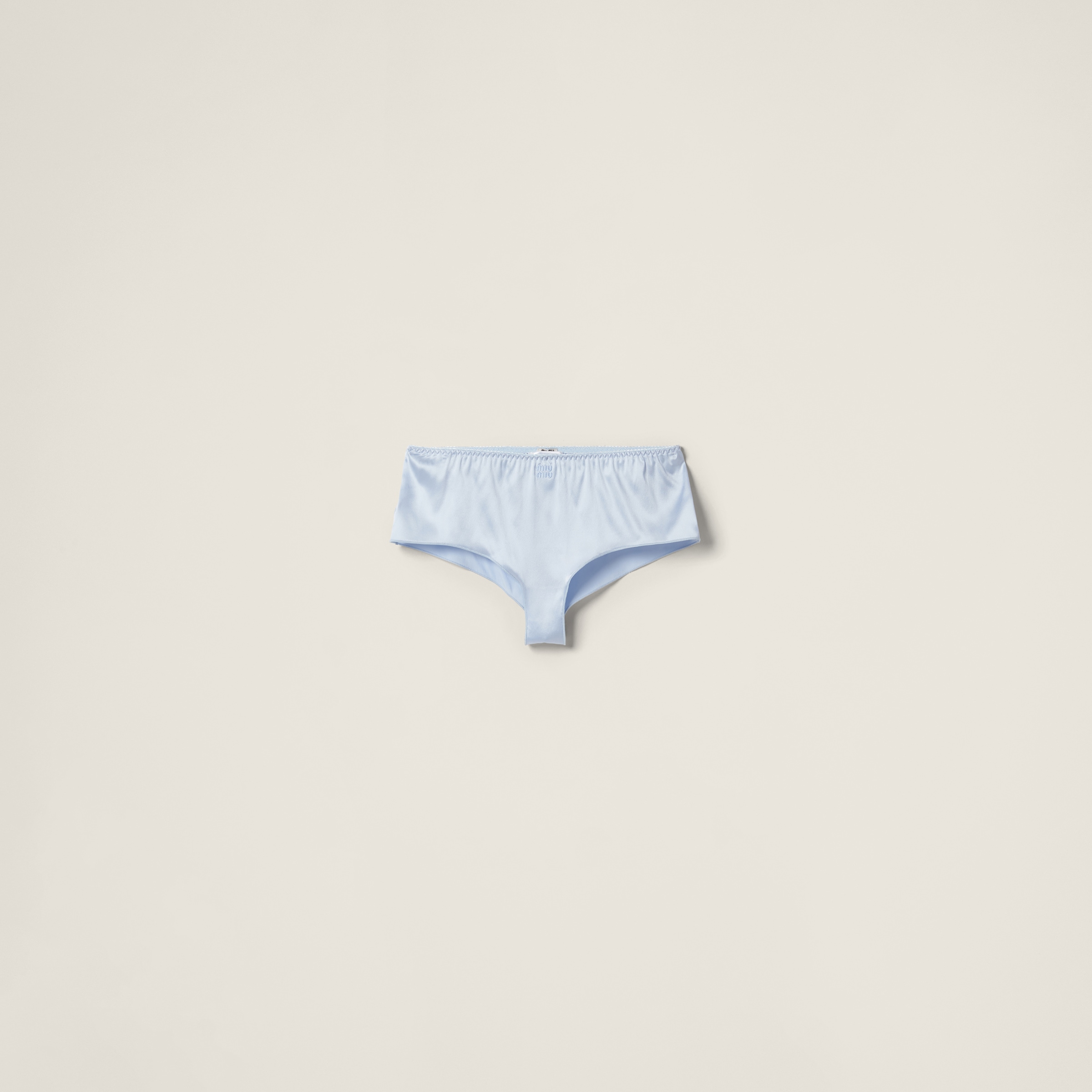 Miumiu Satin Panty In Astro