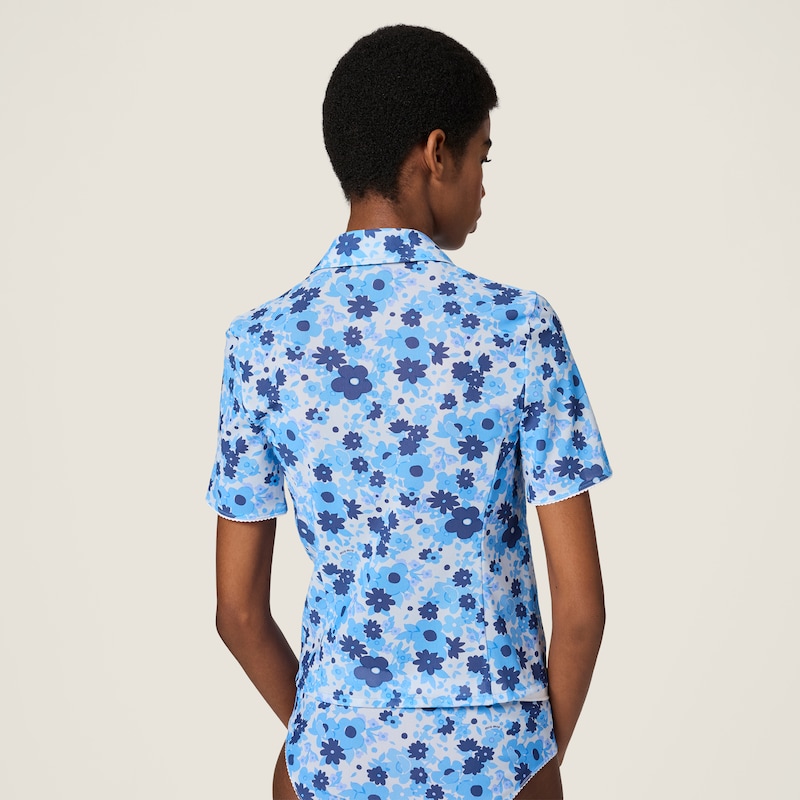 Stretch fabric bikini panties